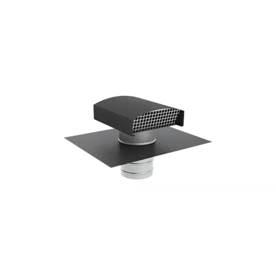 Image for DucoFlex Roof feed-through Compact D200 - Slate/ Terracotta