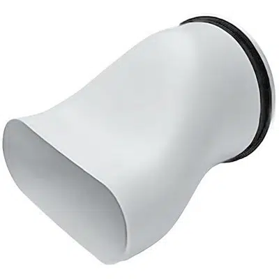 Image for DucoFlex horizontal connector D125 ovale