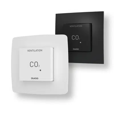 Image for CO2  Room sensor without control (White&Black)