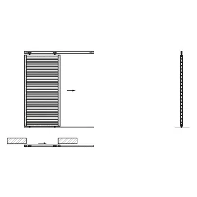 Image for Single sliding system