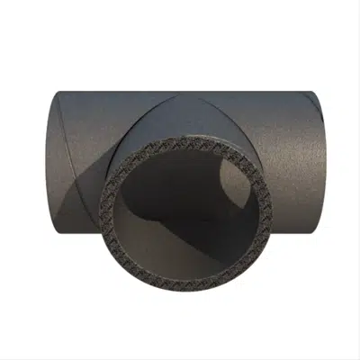Image for 125mm Aerfoam Insulated Duct T-Piece