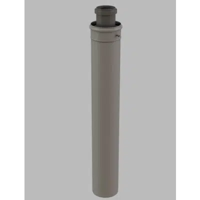 afbeelding voor 2"/4" x 24" Concentric PPs/ST Vent Length