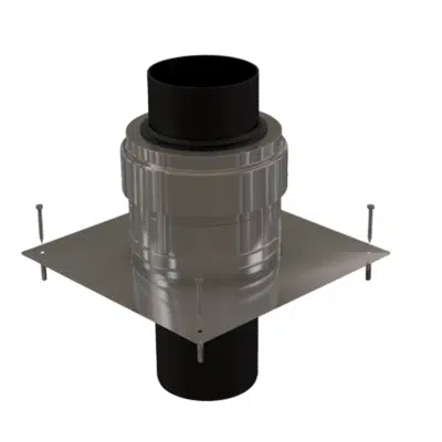 Image pour 6" Chimney Cover SS w/PPs-UV End Pipe