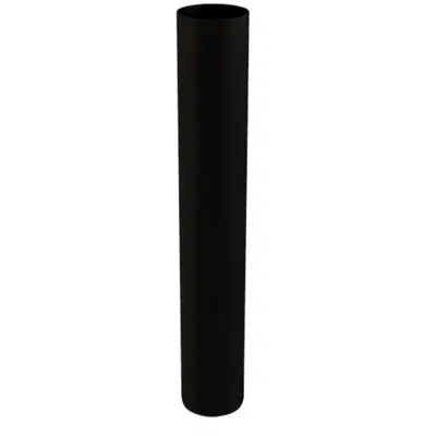 Image pour 3" x 20" End Pipe PPs-UV Black