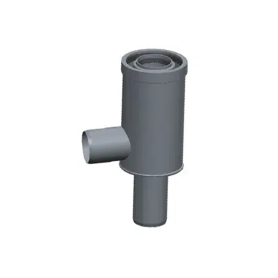 Image for 4" Twin Pipe to 4"/6" Concentric Adaptor