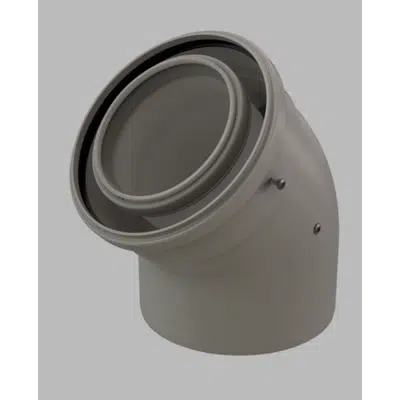 รูปภาพสำหรับ 4"/6" x 45 Concentric PPs/Alu Elbow