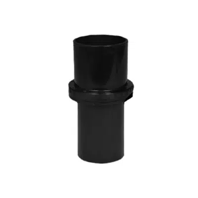 Image for 4" Flex End Pipe PPs-UV Black