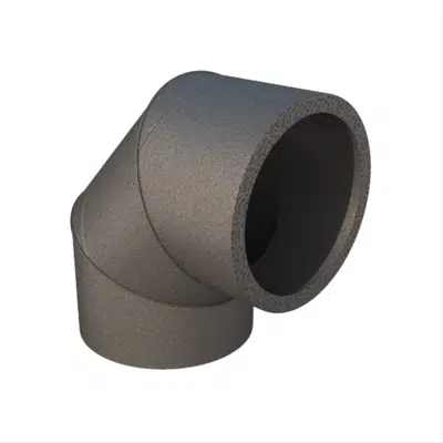 Image for 125mm Aerfoam Insulated Duct 90° Bend