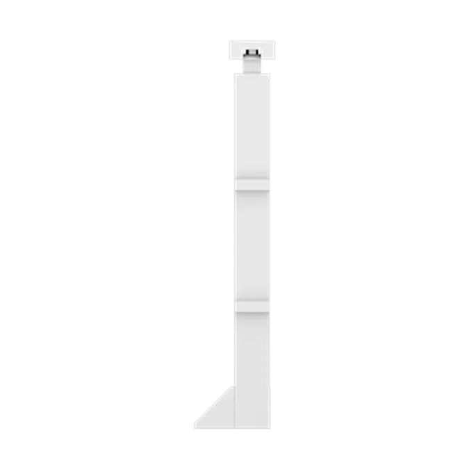 BIM objects - Free download! Balustrades two rails on low wall | BIMobject