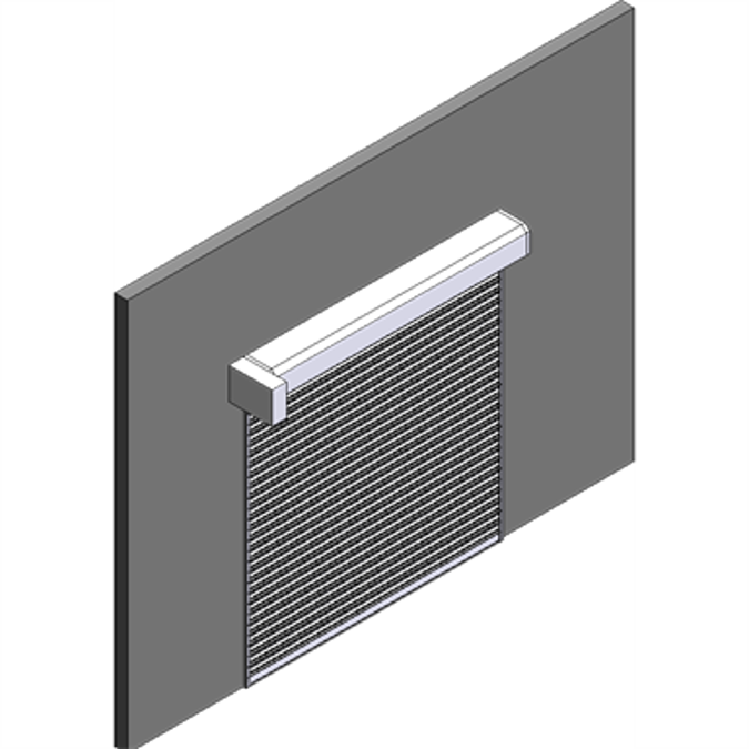 BIM objects - Free download! Murax 110 Security Shutter Lacquered RAL ...