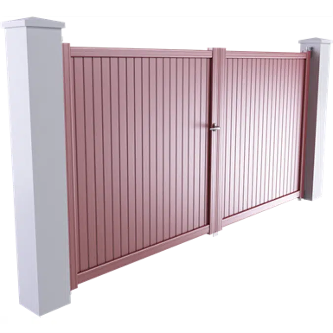 BIM objects - Free download! Intimité Line - Glasgow Swinging Gate ...
