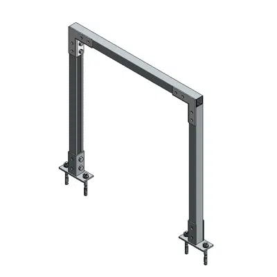 afbeelding voor Floor mounted U Frame FUS 41 SFL 41 UWS