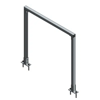 afbeelding voor Floor mounted U Frame FUS 41 SFL 41 FAF 2