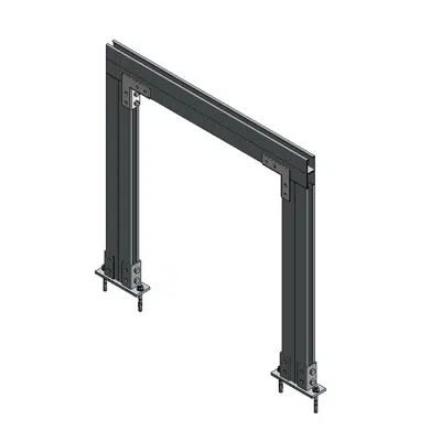 afbeelding voor Floor mounted U Frame FUS 62 D SFL 124 UWS