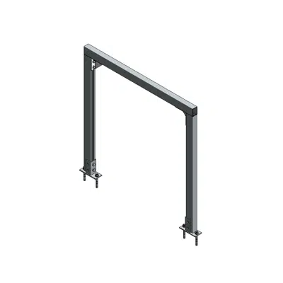 Image for Floor mounted U Frame FUS 62 SFL 41 WK 100