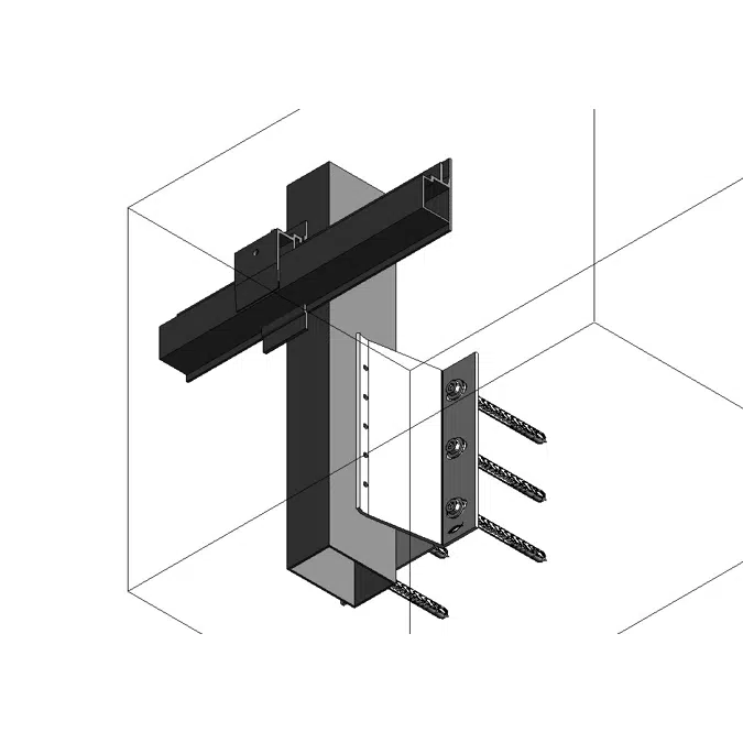 Ventilated rainscreen façade ATK SystemOne-FPH-Box