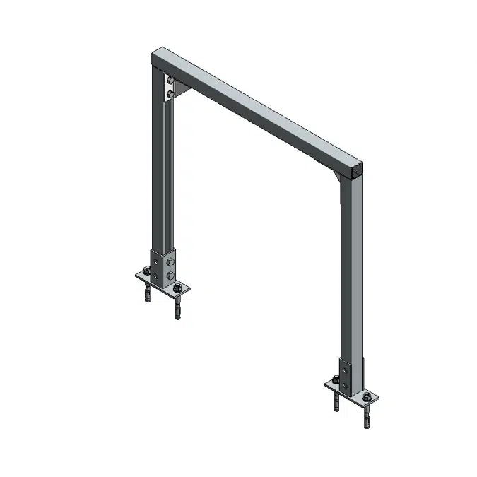 Floor mounted U Frame FUS 41 SFL 41 WK100