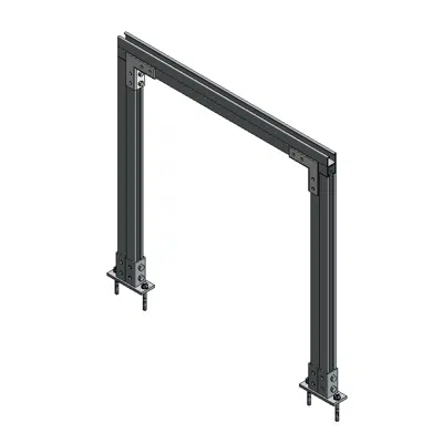 imagem para Floor mounted U Frame FUS 41 D SFL 82 UWS