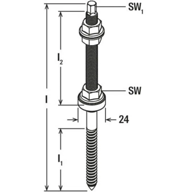fischer stud screw