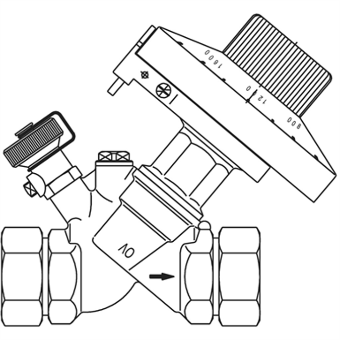 BIM objects Free download! Flow regulator "Hydromat QTR" BIMobject