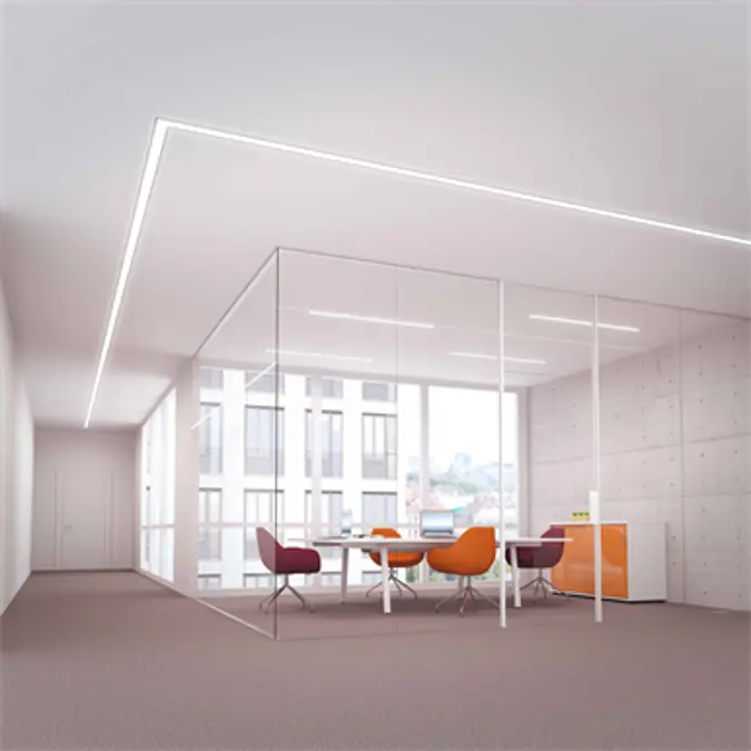 BIM objects - Free download! Spaceline Recessed angle | BIMobject
