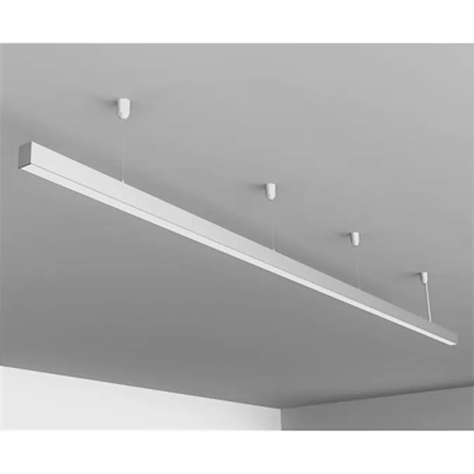 BIM object - Pendant - Runline Suspended Luminaire - Radian | Polantis ...