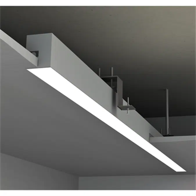 Luminaire Encastré Runline pour plafond non démontable