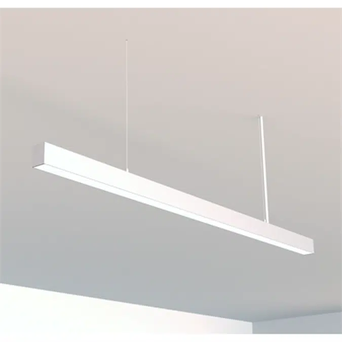 BIM objects - Free download! Runline Suspended Luminaire for False ...