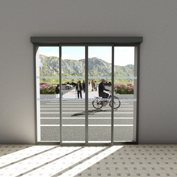 Objetos Bim Descarga Gratis Portalp Rs 2 Leaf Sliding Door G25