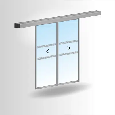 Image for PORTALP RS 2-leaf sliding door G25 double