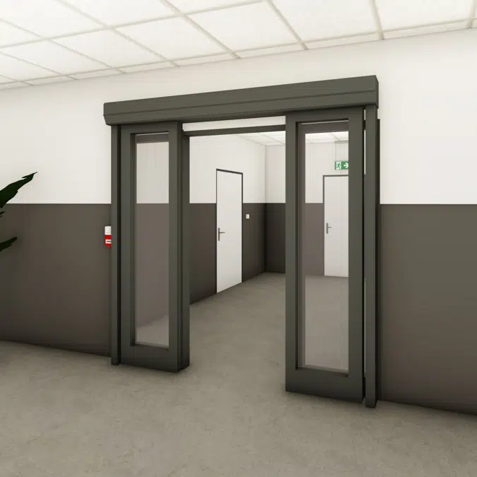 DIVA RS coupe-feu coulissante double