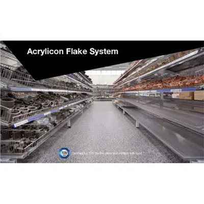 Image for Acrylicon Flake System - Resin Flooring 