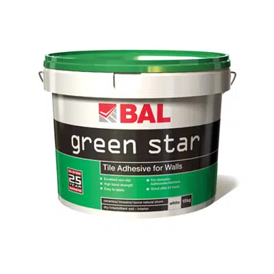 Image for BAL Green Star - Tile adhesive