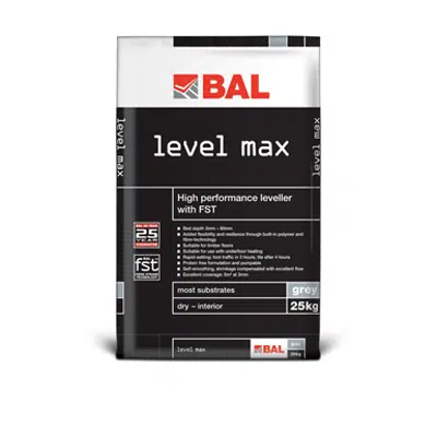 Image for BAL Level Max - High performance, all-in-one leveller with FST