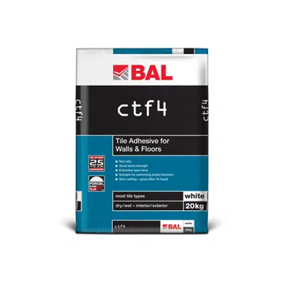 Image for BAL CTF4 - Tile adhesive
