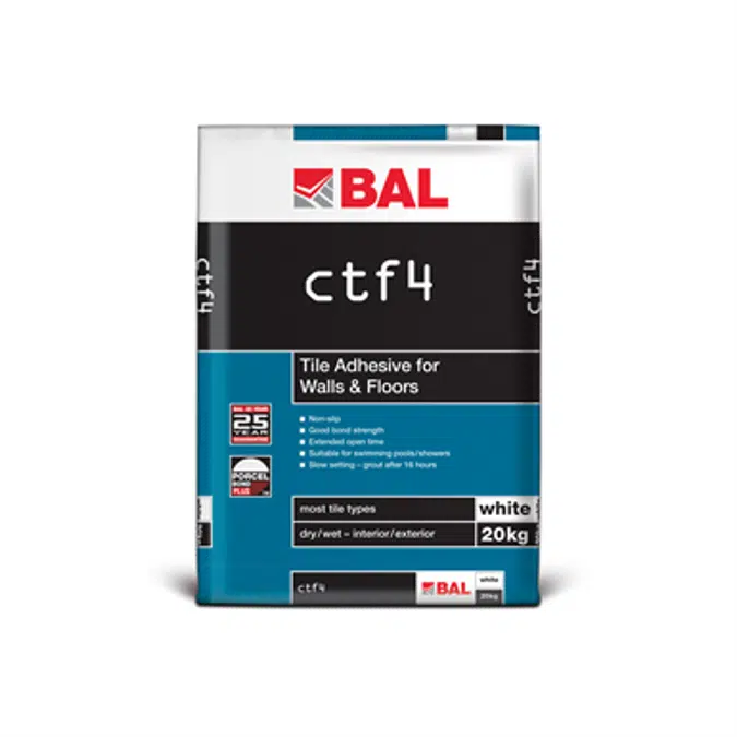 BAL CTF4 - Tile adhesive