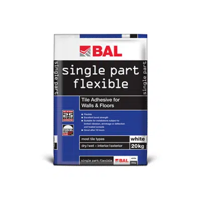 Image for BAL Single Part Flexible - Flexible adhesive for walls and floors
