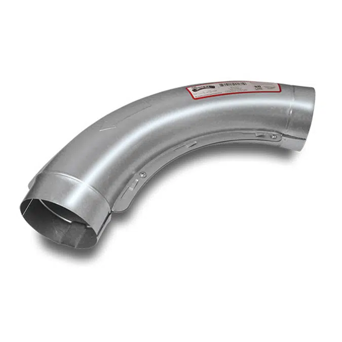 LT90 Dryer-Ell - Long-turn Dryer Elbow