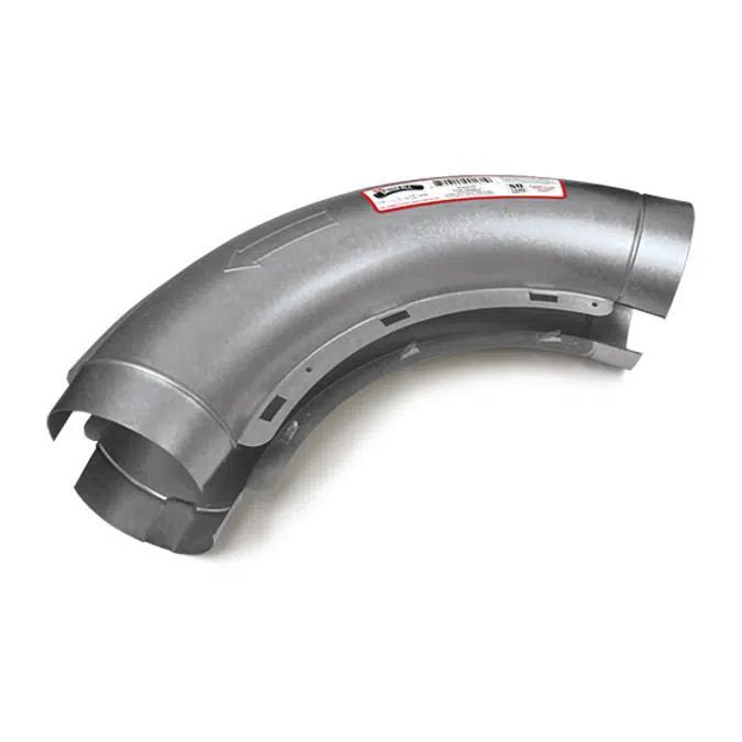 LT90 Dryer-Ell - Long-turn Dryer Elbow