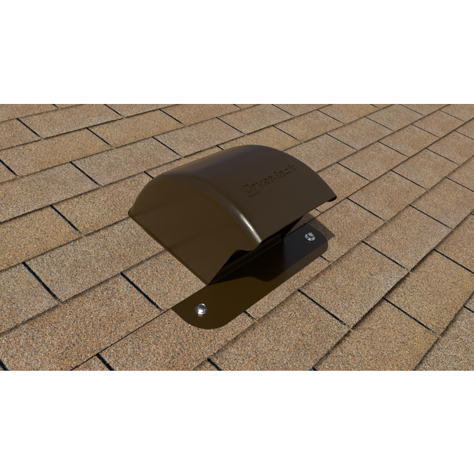477 DryerJack - Airflow Efficient Roof Vent, Low Profile