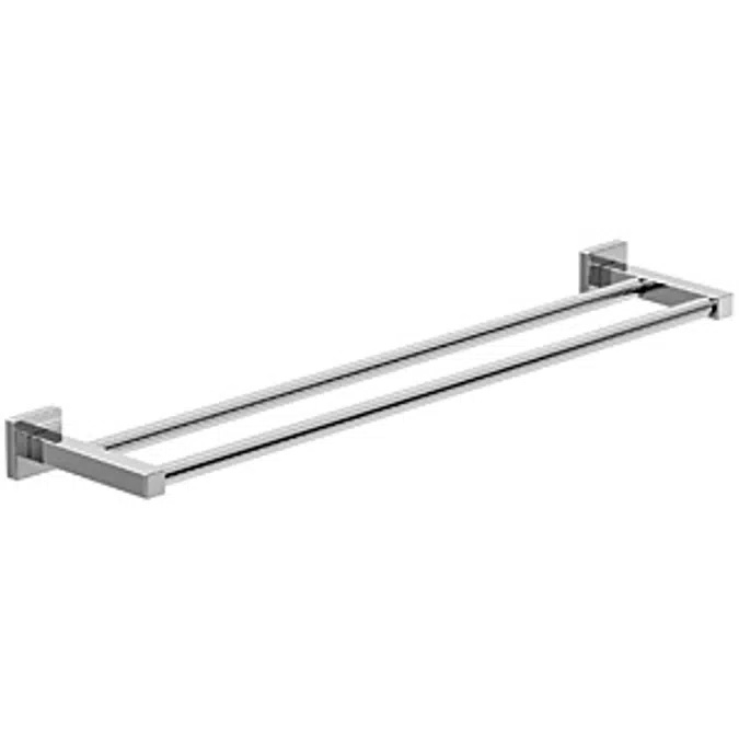 BIM objects - Free download! 363DTB Symmons Duro™ Double Towel Bar (18 ...