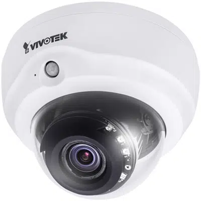 Image for FD816B-HT Fixed Dome IP Camera, 2MP, SNV, 30M IR, P-iris, Remote Focus, 3DNR, Smart Stream, Smart IR, Video Rotation, PIR, Defog