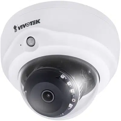 afbeelding voor FD816B-HF2 Fixed Dome IP Camera, 2MP, SNV, 30M IR, 3DNR, Smart Stream, Smart IR, Video Rotation, PIR, Defog