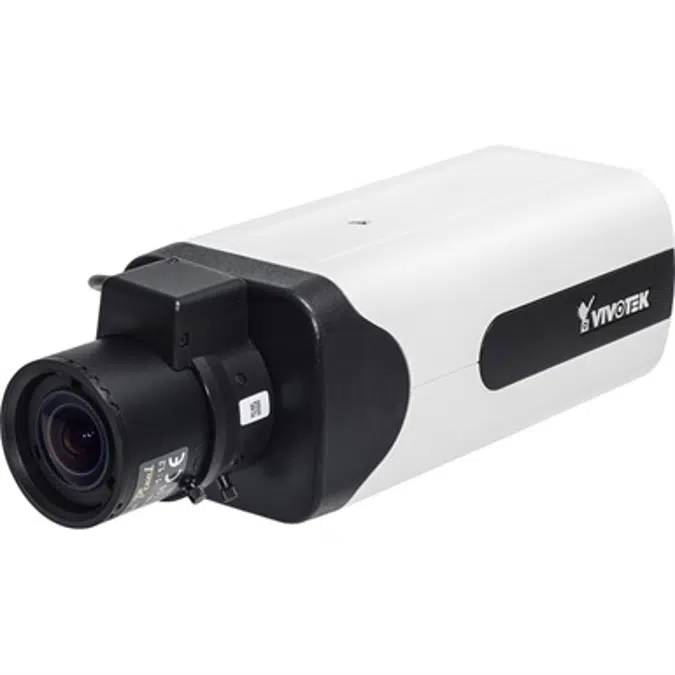 IP8155-HP Fixed Network Camera, 1.3MP, WDR Pro II, 3DNR, Remote Back Focus, Low Light, P-iris, 60 fps, Snapshot Focus, Corridor View