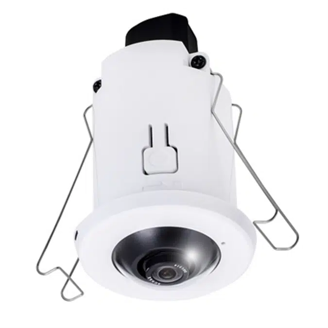 FE8182 Fisheye Network Ip Camera, 5 MP, 360° Surround View, Recessed Mount, Compact Size, 3DNR, Smart Stream, WDR Enhanced