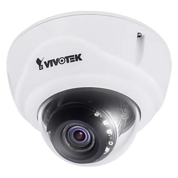 FD9381-HTV Fixed Dome Network Camera, 5MP,  H.265, Smart Stream II, 1080p 60 fps, WDR Pro, SNV, IP66, IK10, Extreme Weather, P-iris, 30M IR