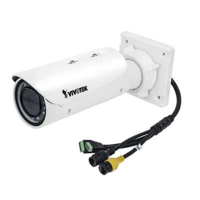 Image for IB9381-HT Bullet Network Camera, 5MP, H.265, Smart Stream II, 1080p 60 fps, WDR Pro, SNV, IP66, IK10, P-iris, 30M IR