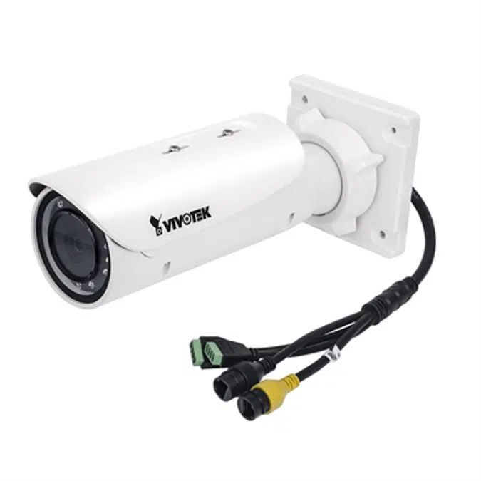 IB9381-HT Bullet Network Camera, 5MP, H.265, Smart Stream II, 1080p 60 fps, WDR Pro, SNV, IP66, IK10, P-iris, 30M IR