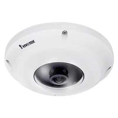 Image for FE9381-EHV Fisheye Network Camera, H.265 Compression, 5 MP, 360° Surround View, Smart Stream II, WDR Pro, 3DNR, IP66, EN50155 Compliance, Pixel Counter, Defog