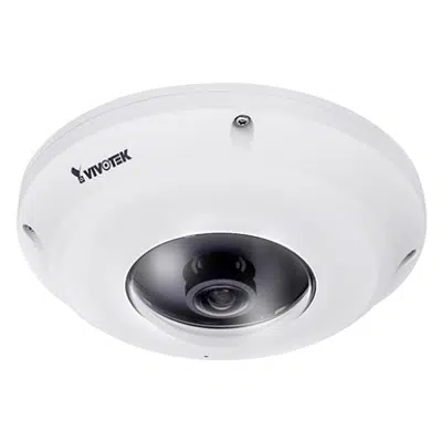 billede til FE9381-EHV Fisheye Network Camera, H.265 Compression, 5 MP, 360° Surround View, Smart Stream II, WDR Pro, 3DNR, IP66, EN50155 Compliance, Pixel Counter, Defog